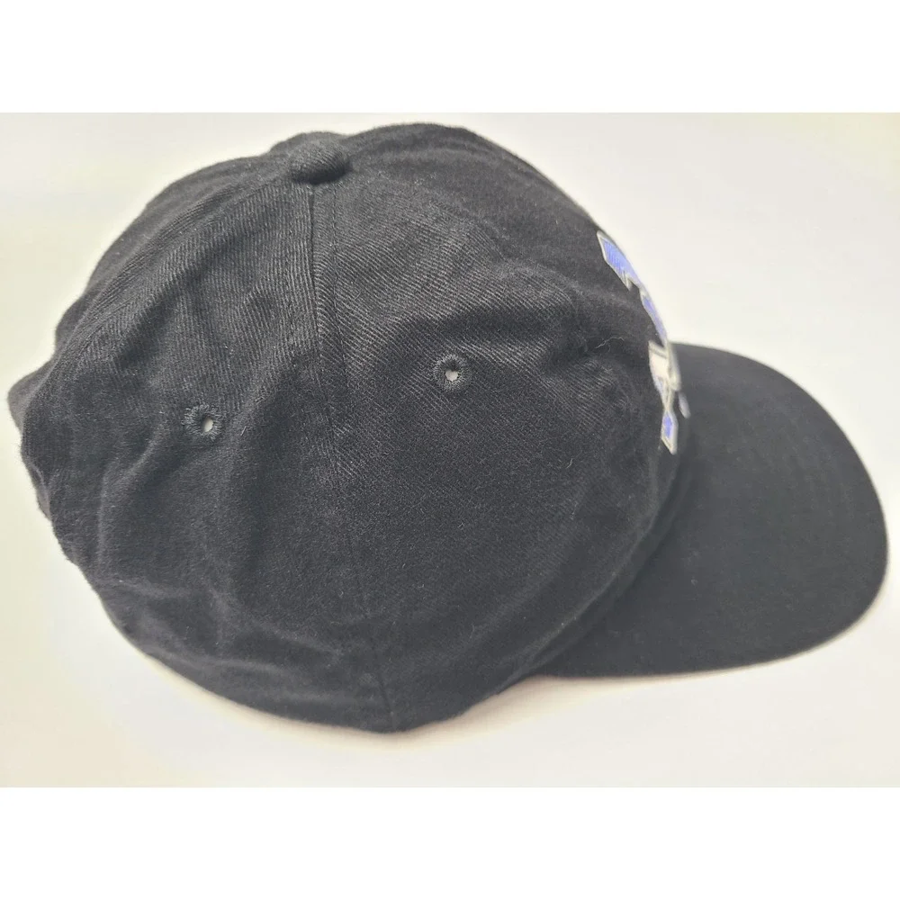 Vintage New Millennium Wrestling‎ NMW Dog Daze Snapback Hat Cap Men Black Blue